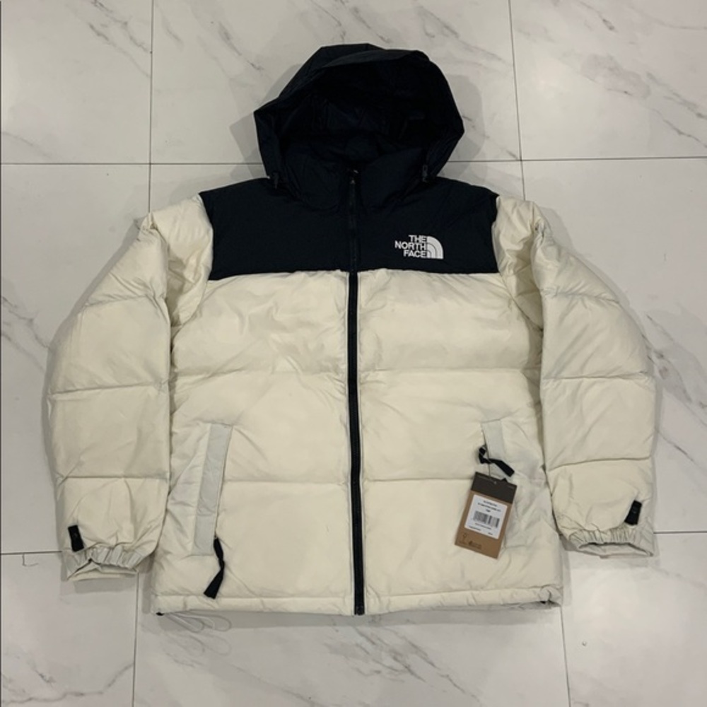 The North Face 1996 Retro Nuptse 700 Down Puffer Jacket White Men Size Medium